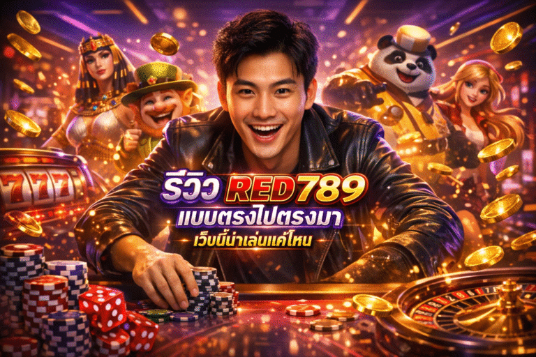 รีวิว RED789 แบบตรงไปตรงมา เว็บนี้น่าเล่นแค่ไหน