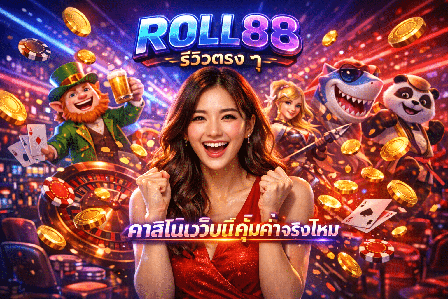 ROLL88 รีวิวตรง ๆ คาสิโนเว็บนี้คุ้มค่าจริงไหม