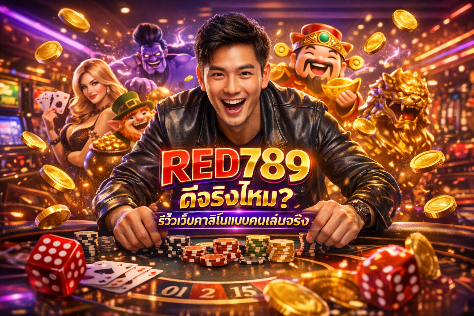 RED789 ดีจริงไหม? รีวิวเว็บคาสิโนแบบคนเล่นจริง